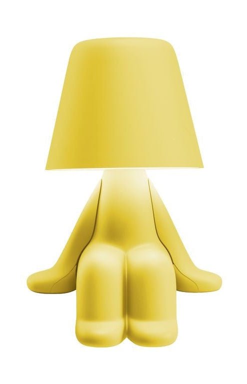 Qeeboo Lampe de table sucrées sweet frères, jaune
