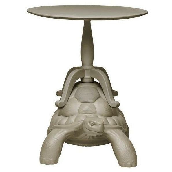Tartaruga Qeeboo porta il tavolino, grigio