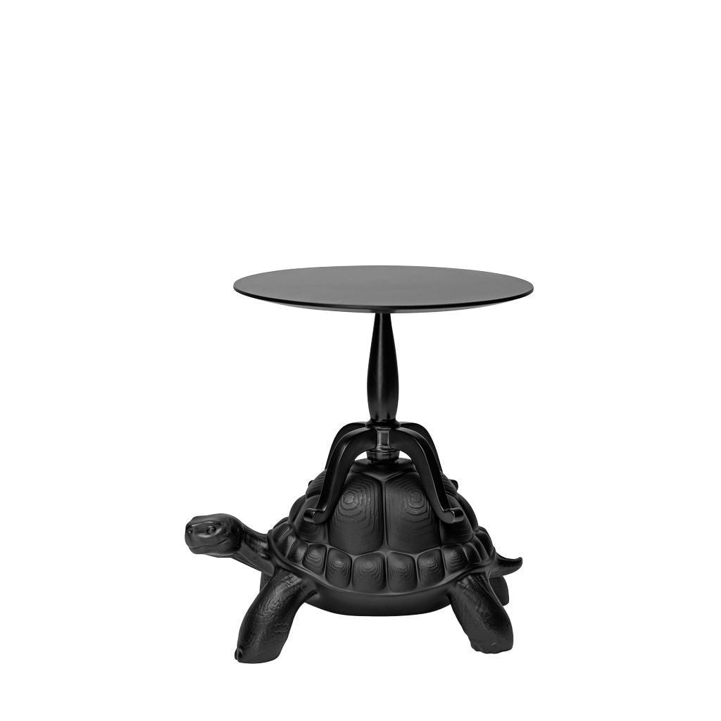 Qeeboo Turtle draag salontafel, zwart