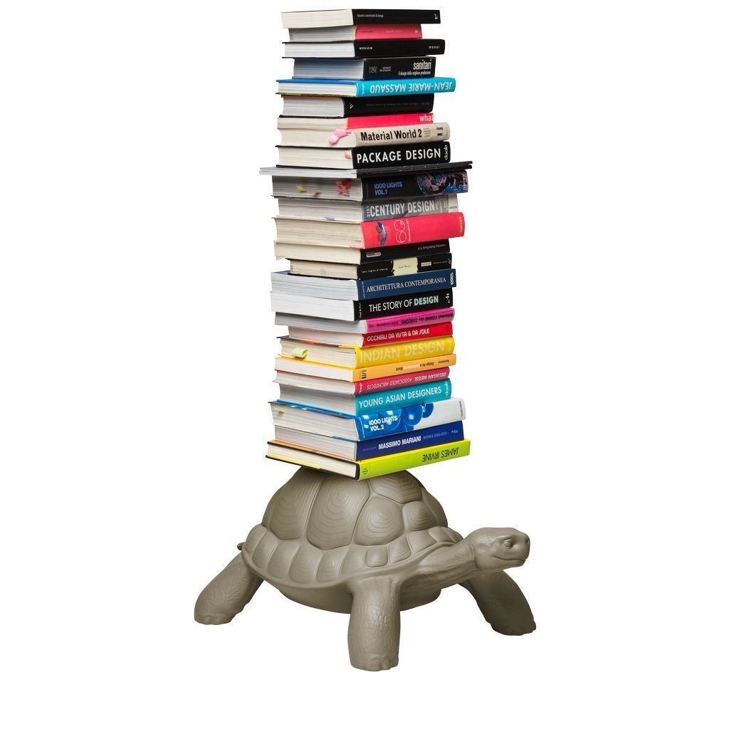 Qeeboo Turtle Carry Shelf, Grey