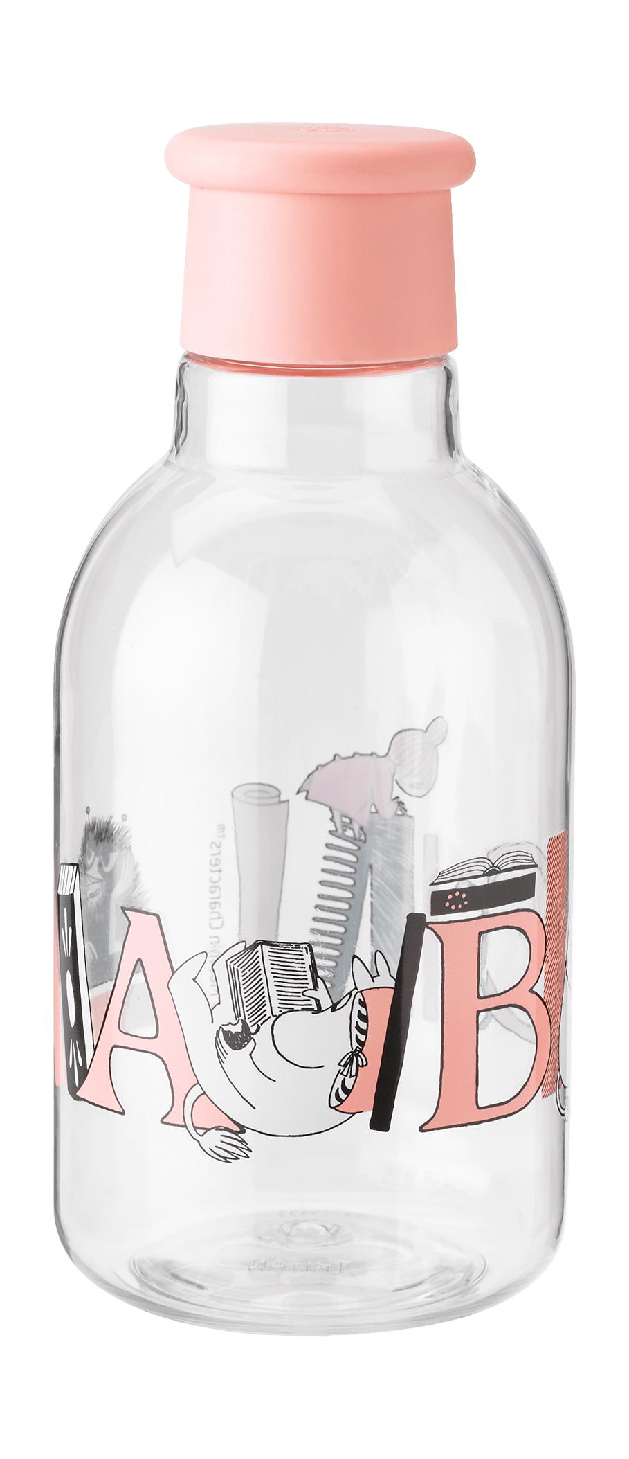 Rig Tig Moomin ABC Botella de bebida 0.5 L, Moomin Salmon