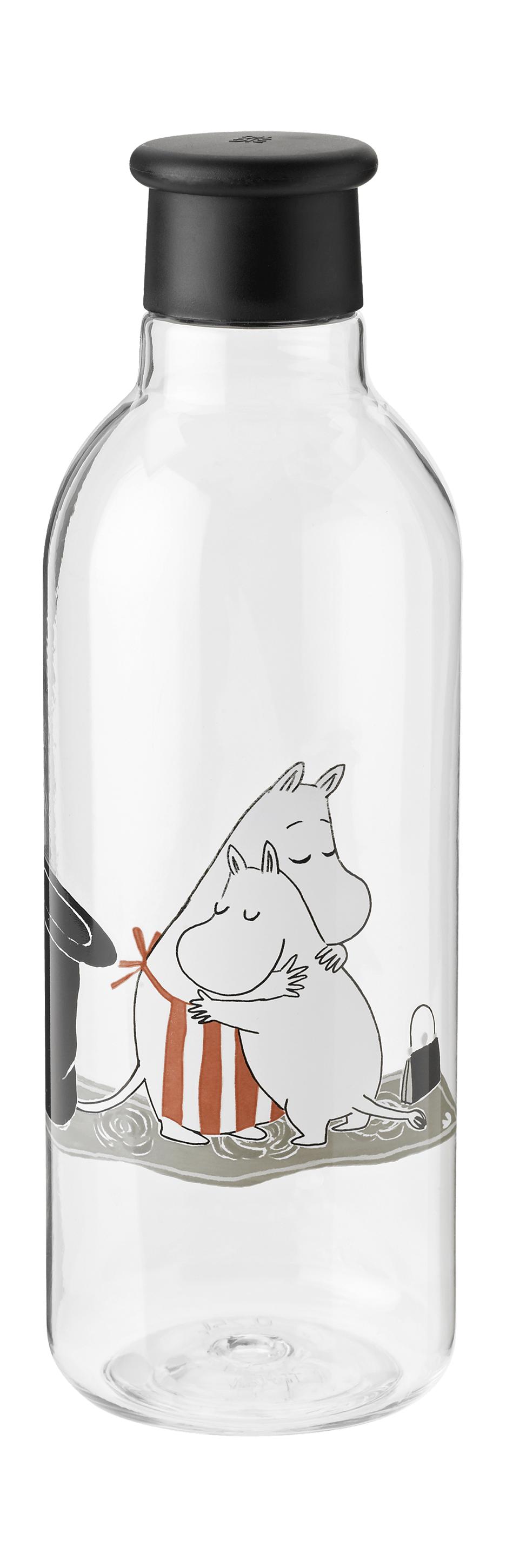 Rig Tig Rig Tig X Moomin Vandflaske I 0,75 L, Moomin Black