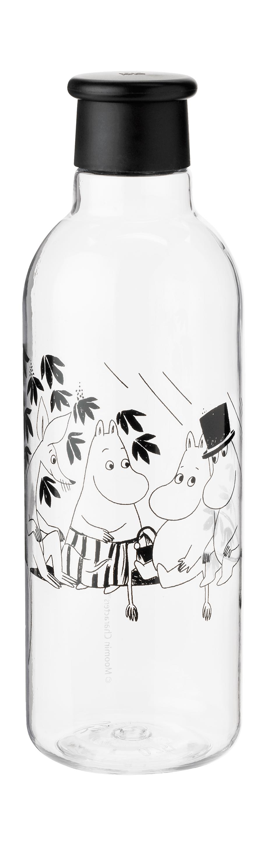 钻机tig钻机tig x穆林水瓶II 0,75 L，Moomin黑色