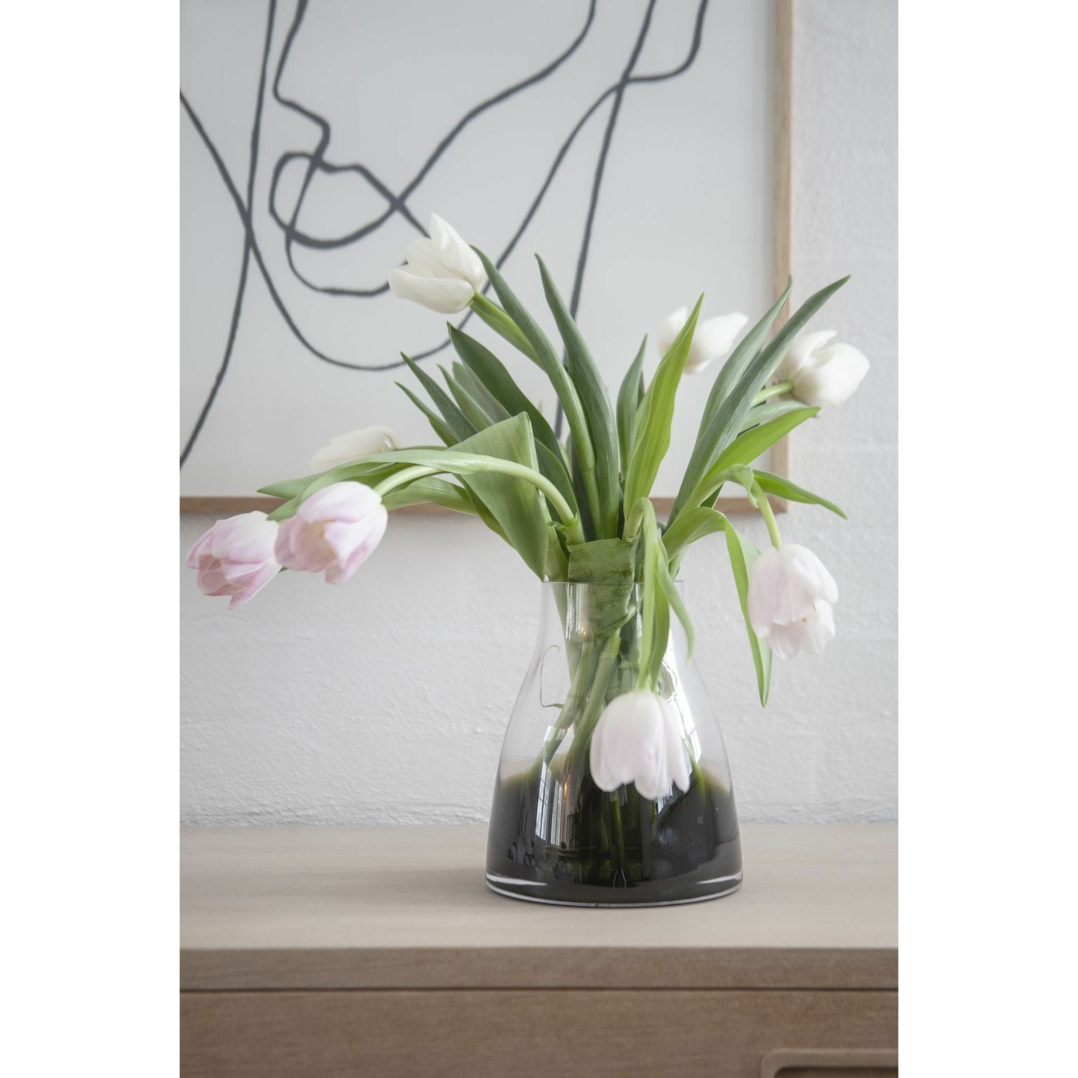 Ro Collection Vase de fleurs n ° 2, vert mousse