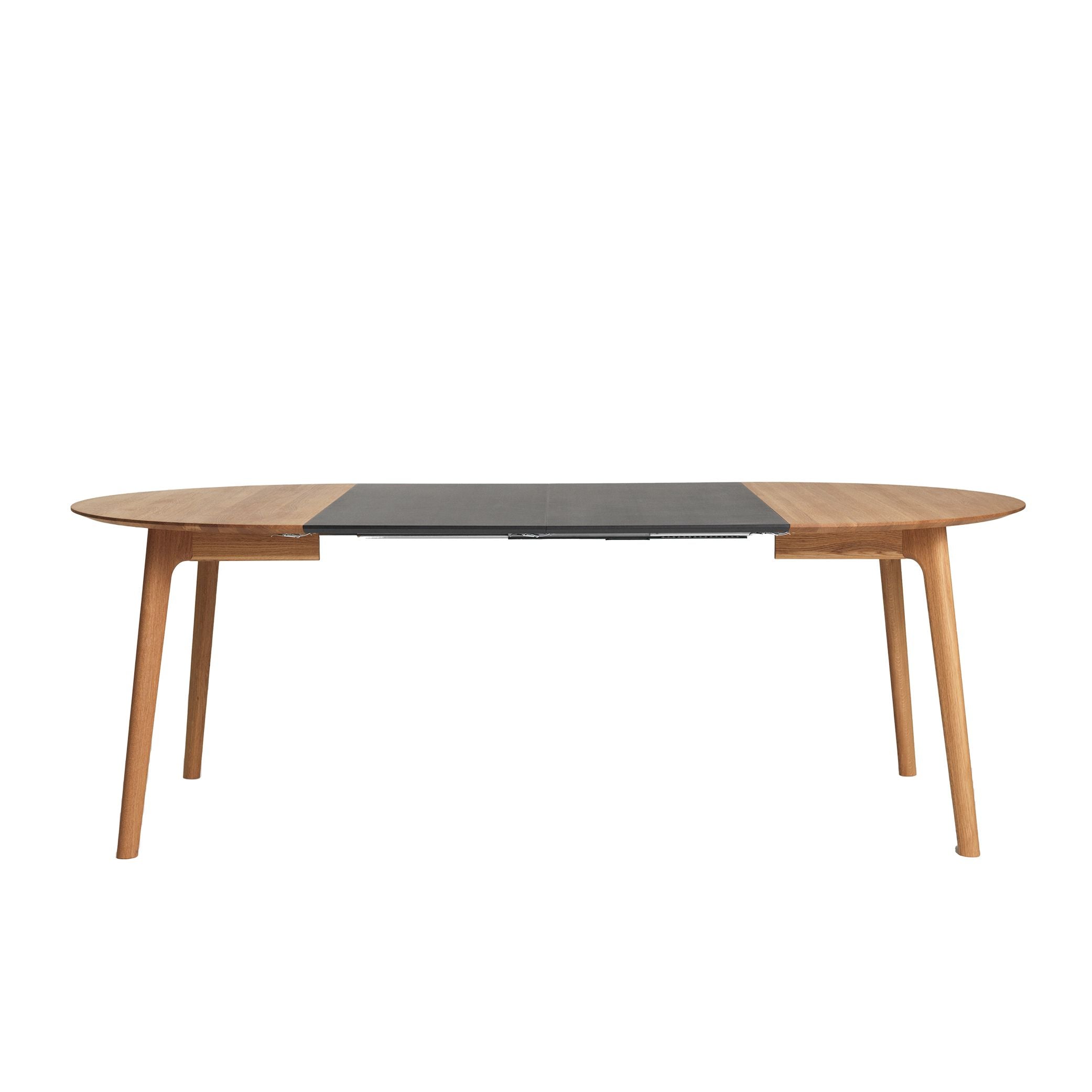 Ro Collection Salongförlängningsbart bord i oljad ek, Ø 120 cm