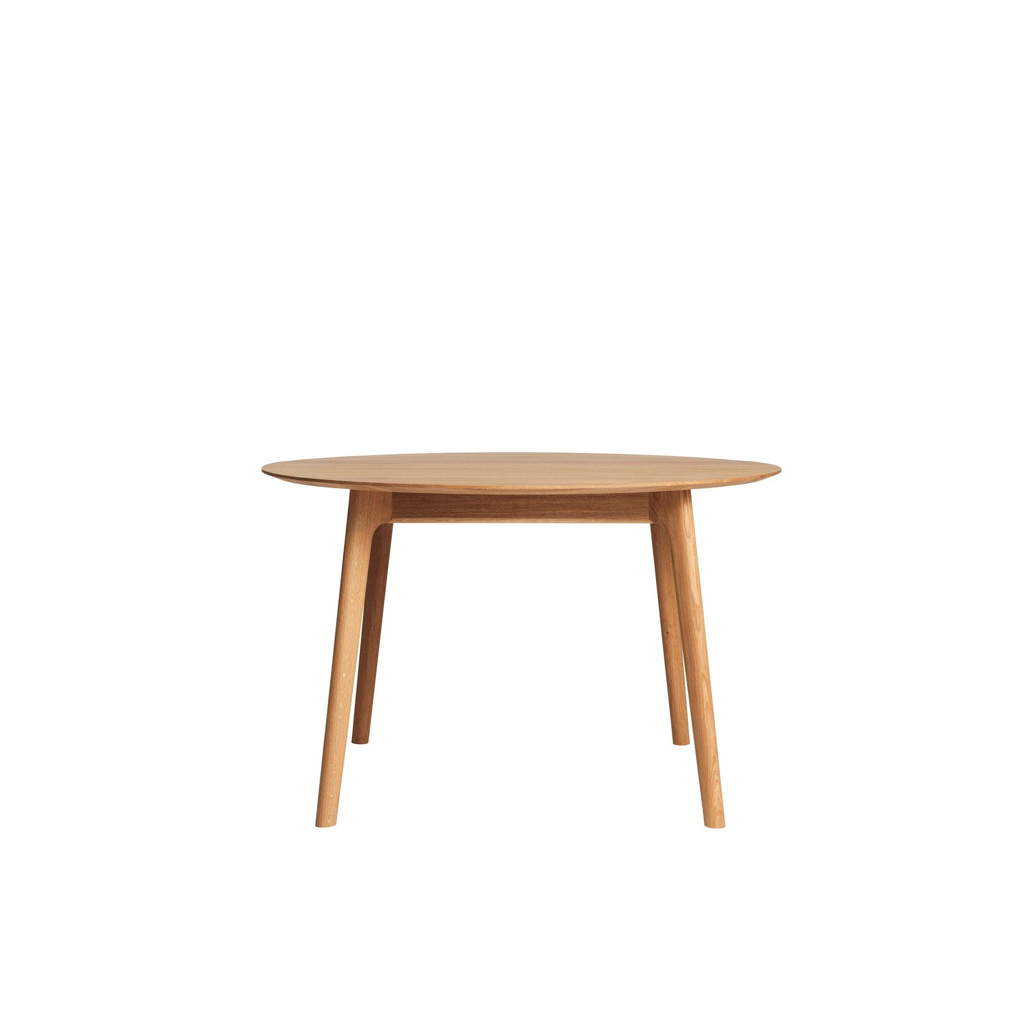 Ro Collection Salongförlängningsbart bord i oljad ek, Ø 120 cm