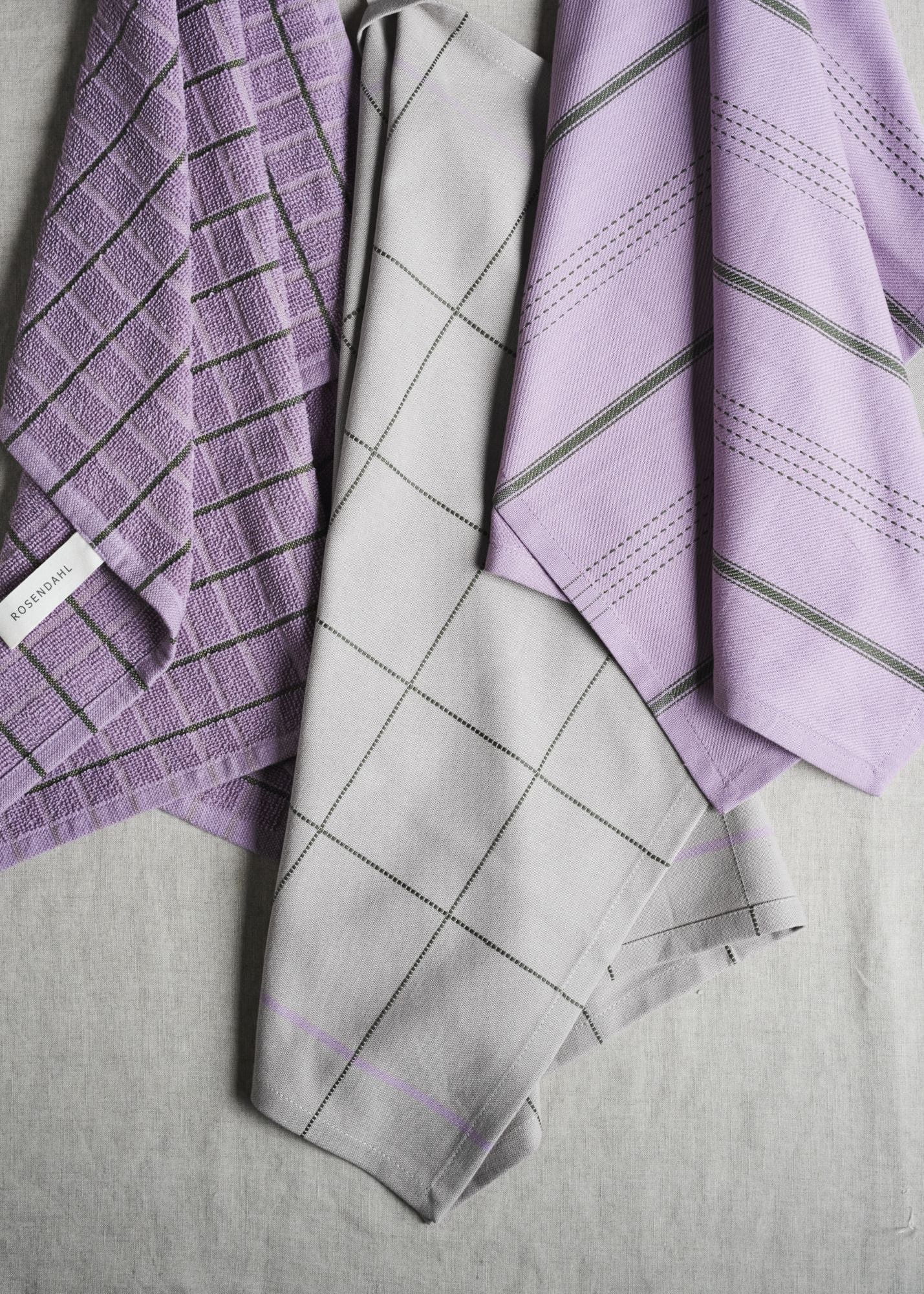 Rosendahl Rosendahl Textiles Terry Tea Towel 50x70 Cm, Purple