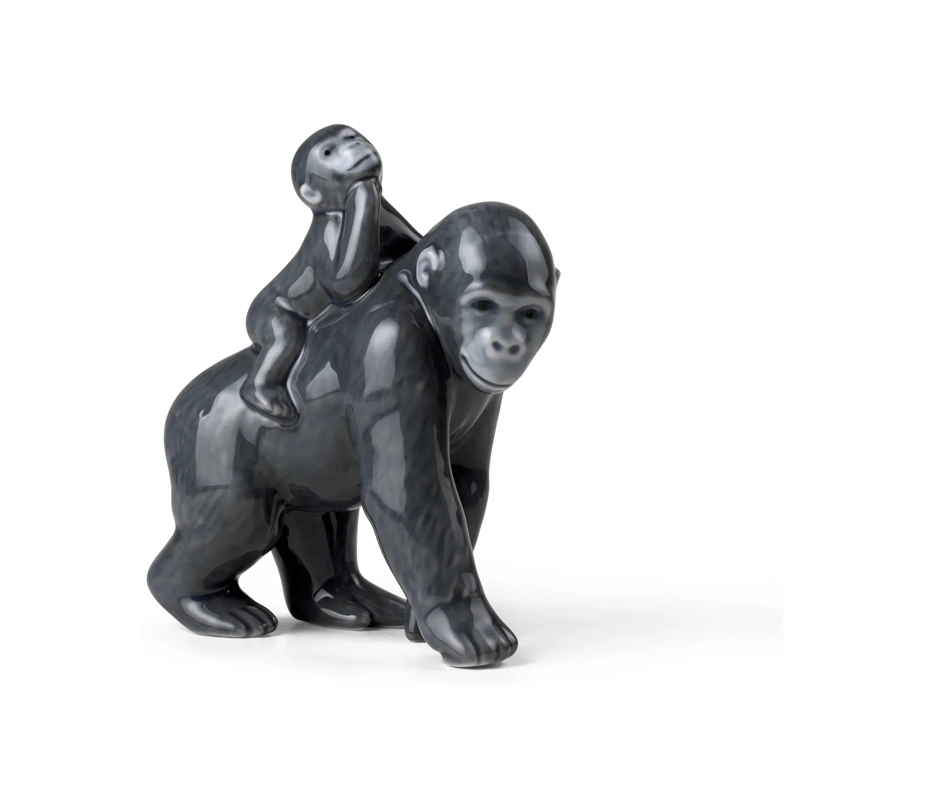 Royal Copenhagen 2023 Vuotuinen hahmo, gorilla vauvan kanssa