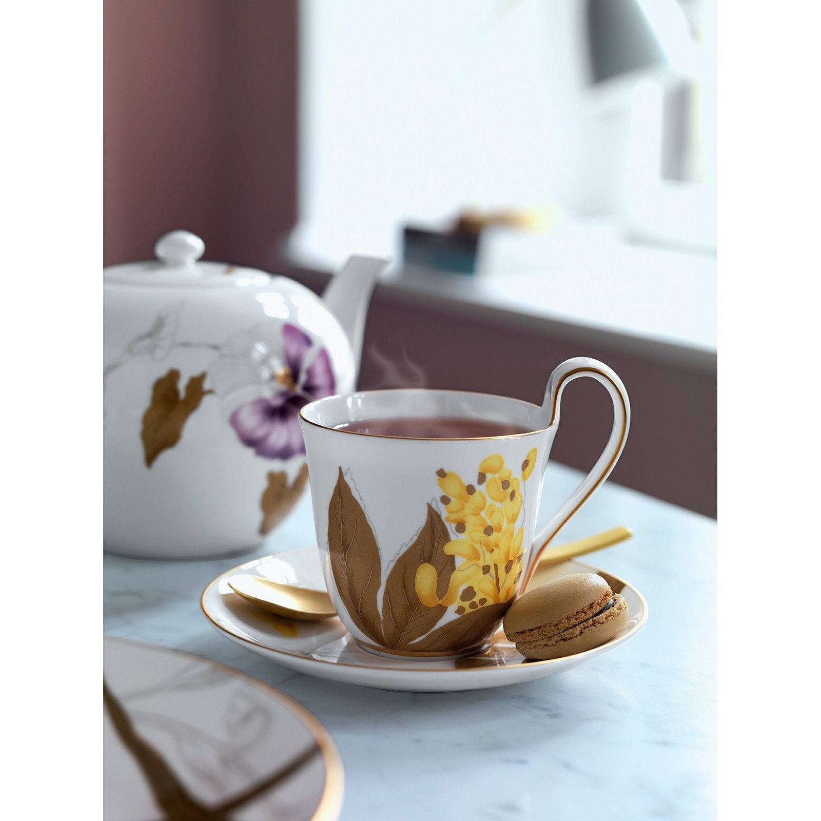 Royal Copenhagen Flora Teapot Morning Glory, 130 Cl