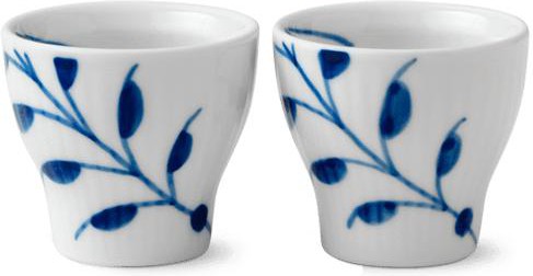 Royal Copenhagen Blue Flutsed Mega Egg Cup 2PCs, 4,8cm