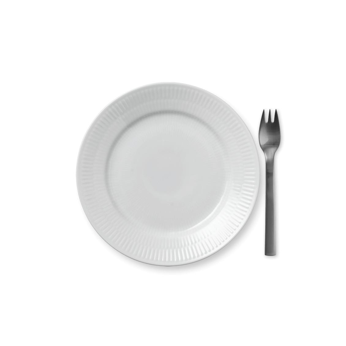 Royal Copenaghen White Plated, 19cm