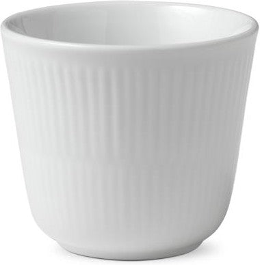 Royal Copenhagen White Flutsed Thermo Mug, 26Cl