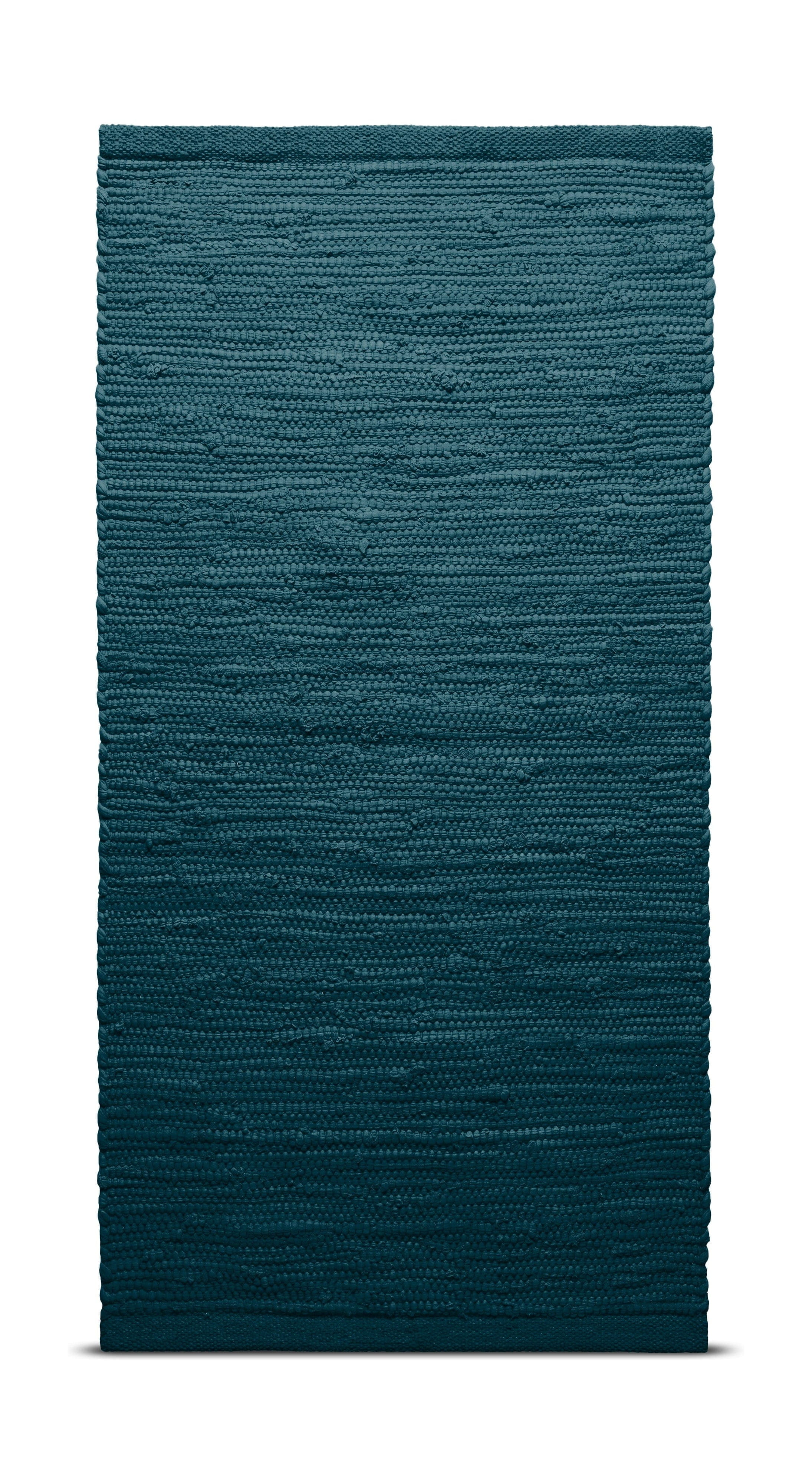 Rug Solid Baumwollteppich 140 x 200 cm, Erdöl