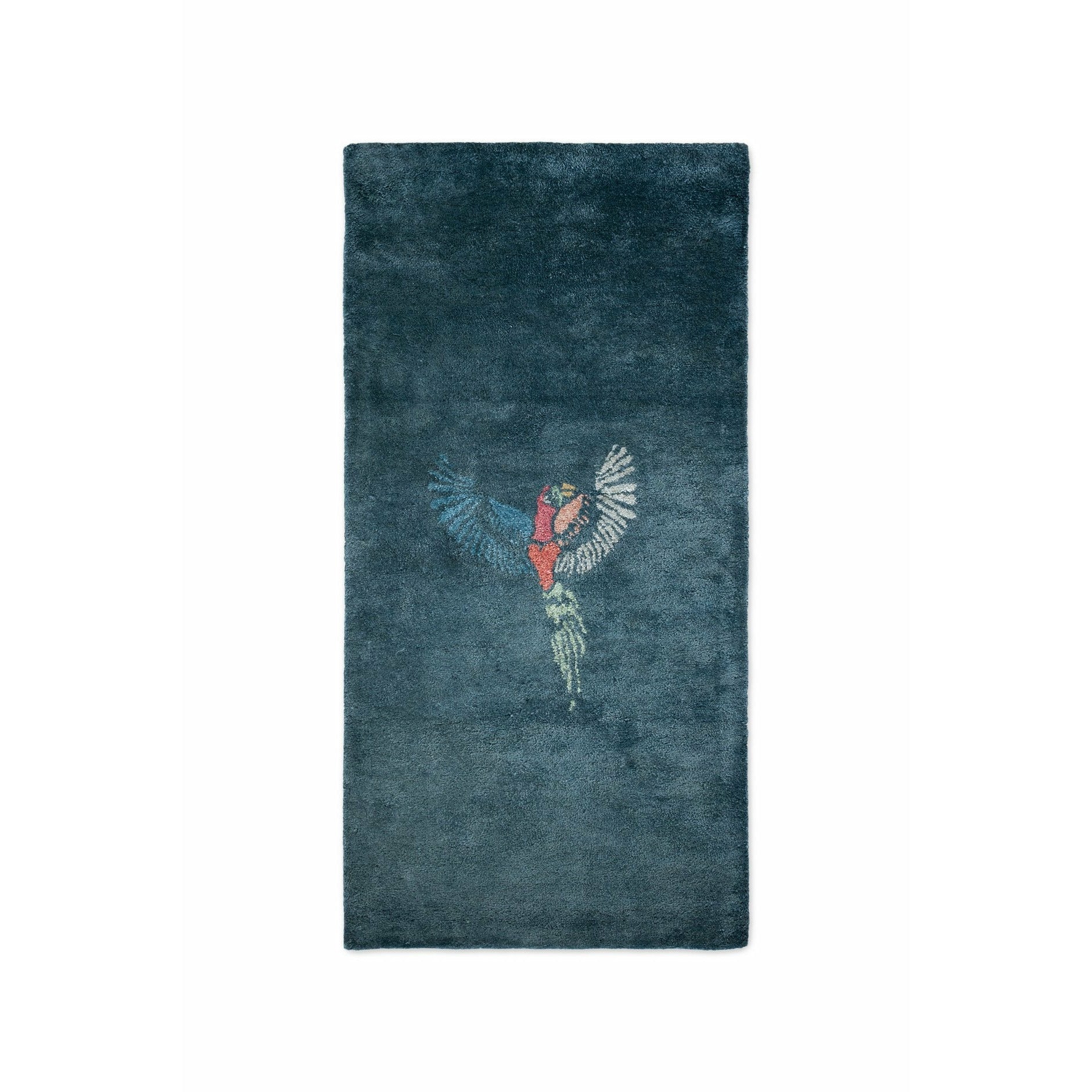 Rug Solid Viidakon matto papukaija, 65 x 135 cm