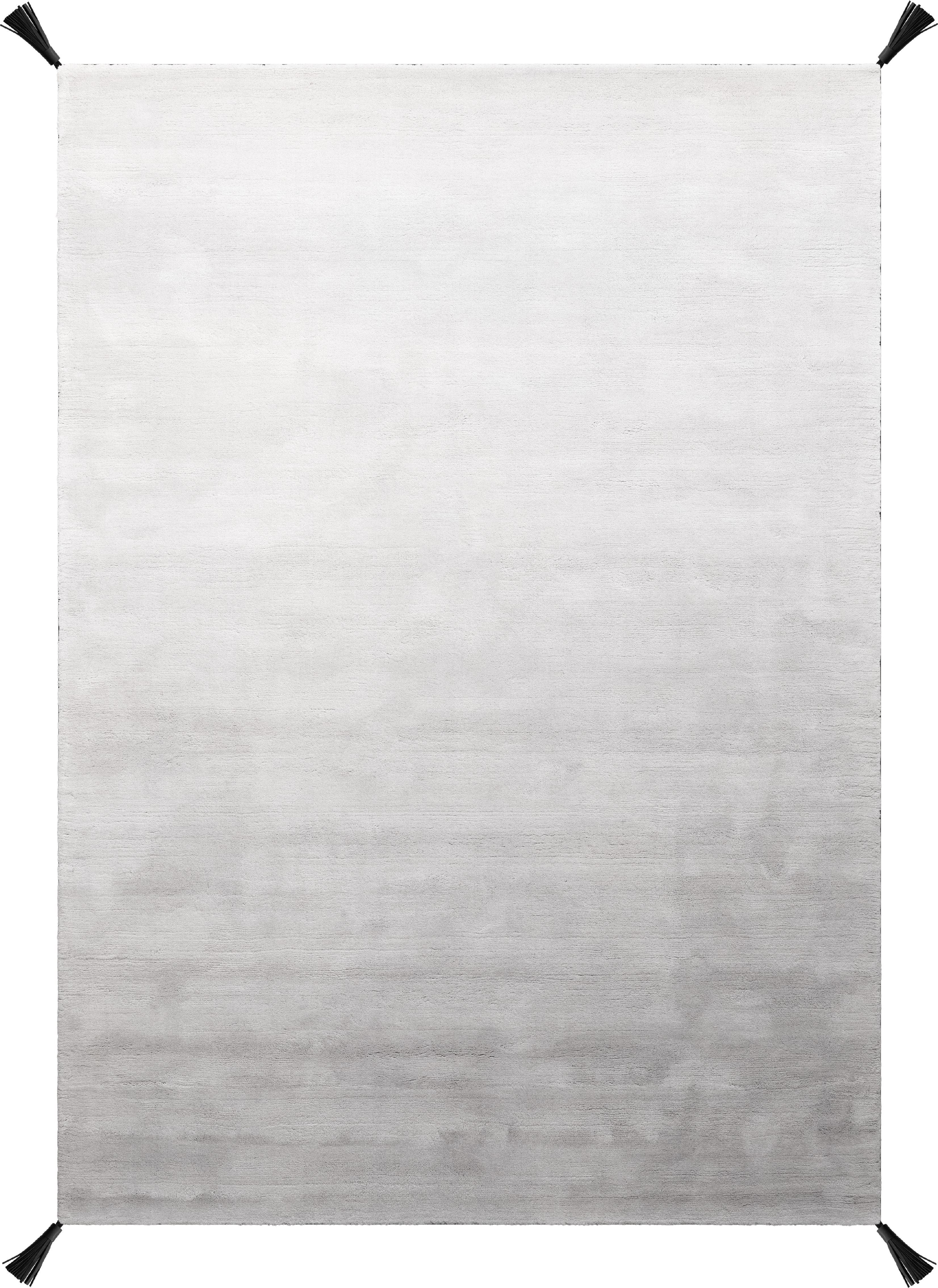 Tappeto solido in lana Nord 170 x 240 cm, artico