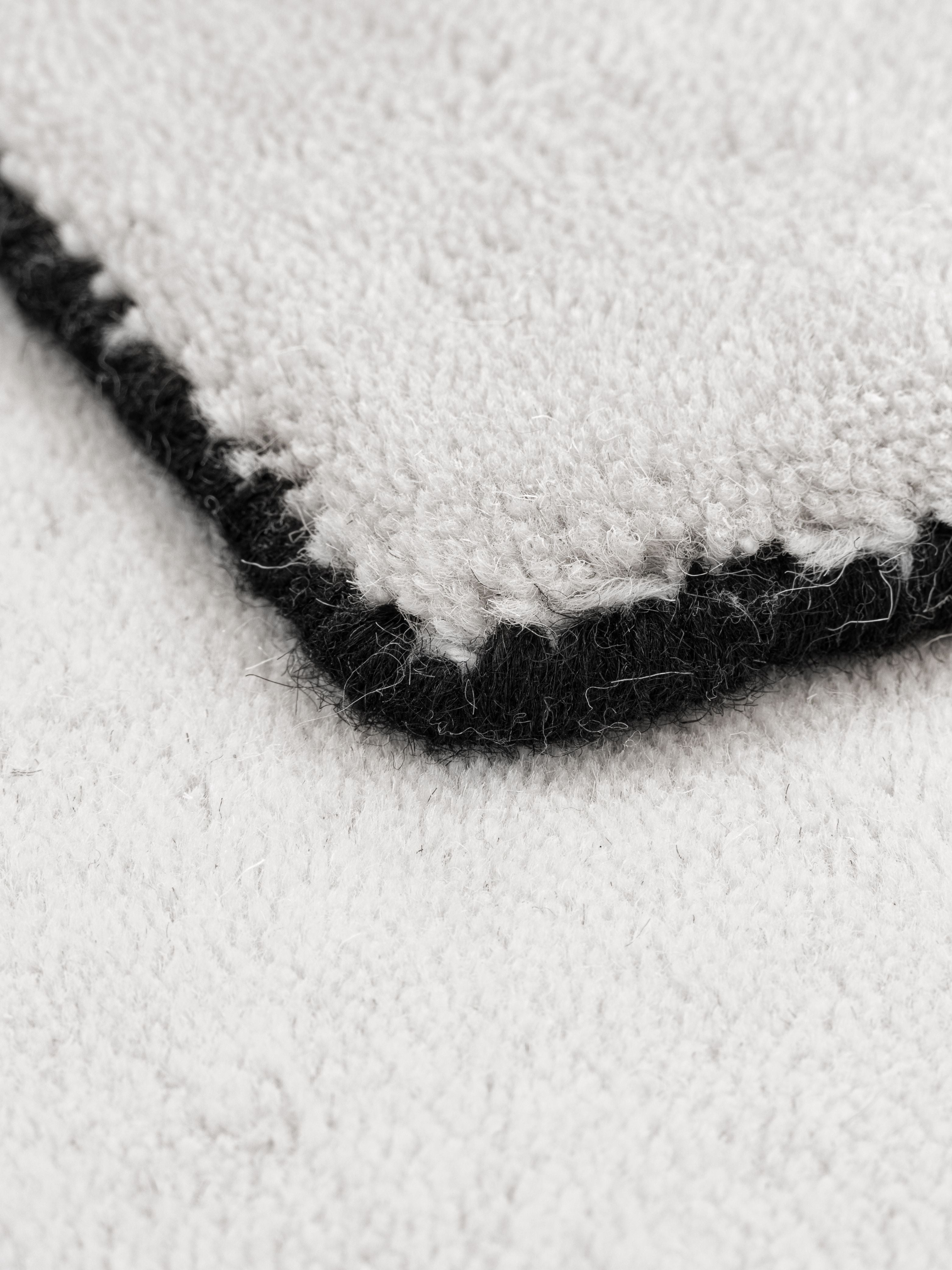 地毯实心羊毛地毯170 x 240厘米，北极