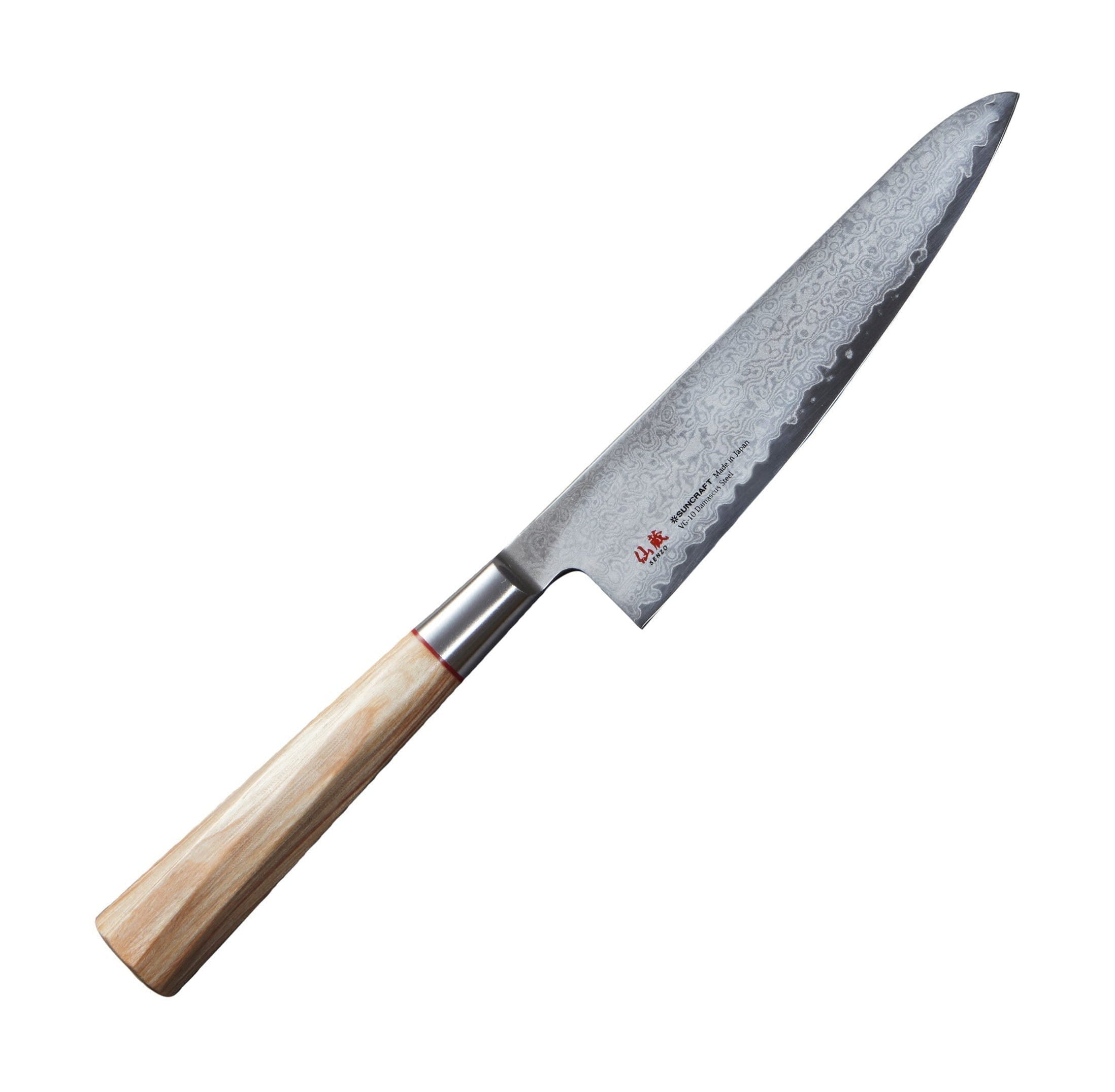 Senzo à 03 couteau Santoku, 14,3 cm