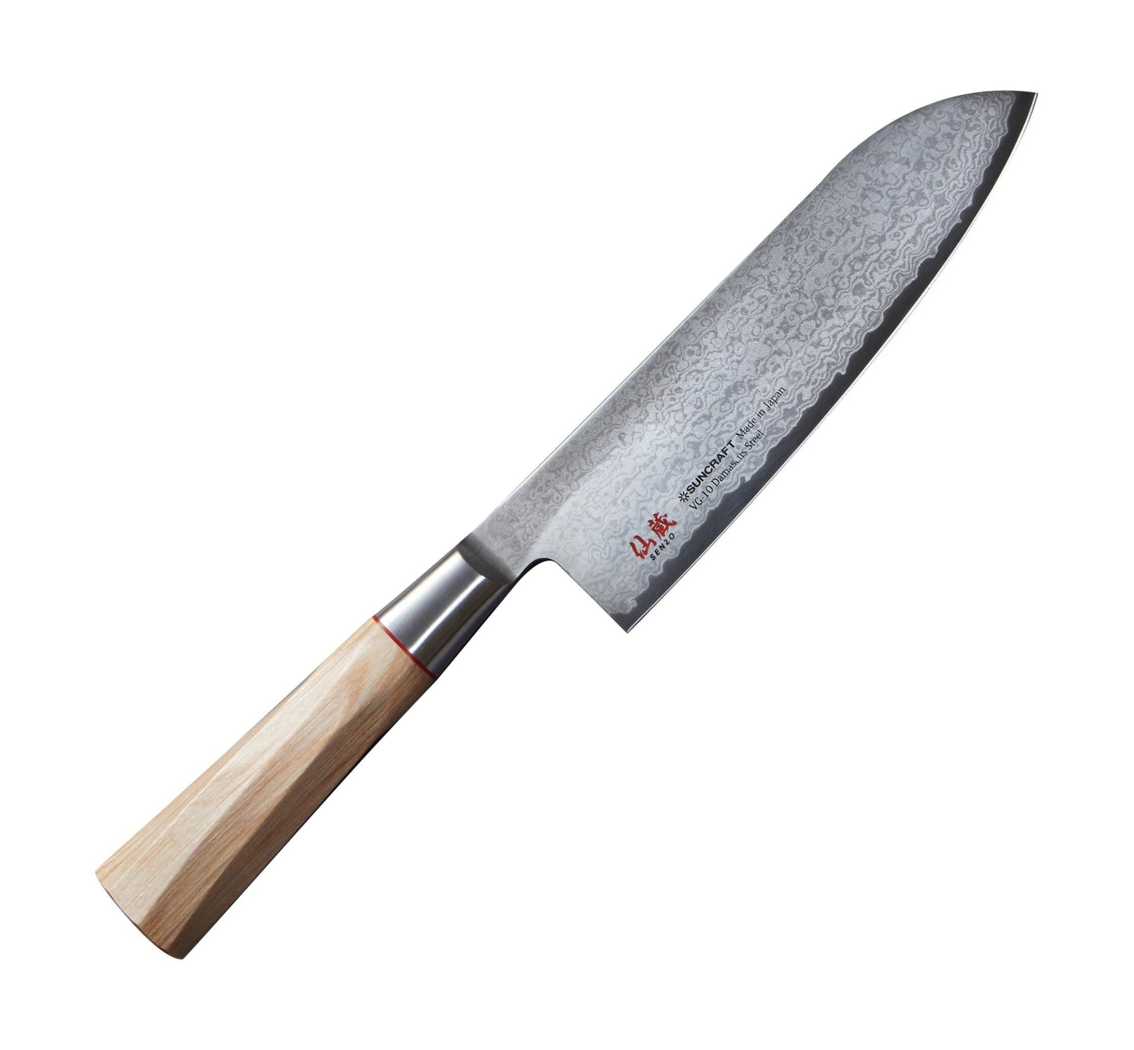 Senzo à 04 couteau Santoku, 16,7 cm