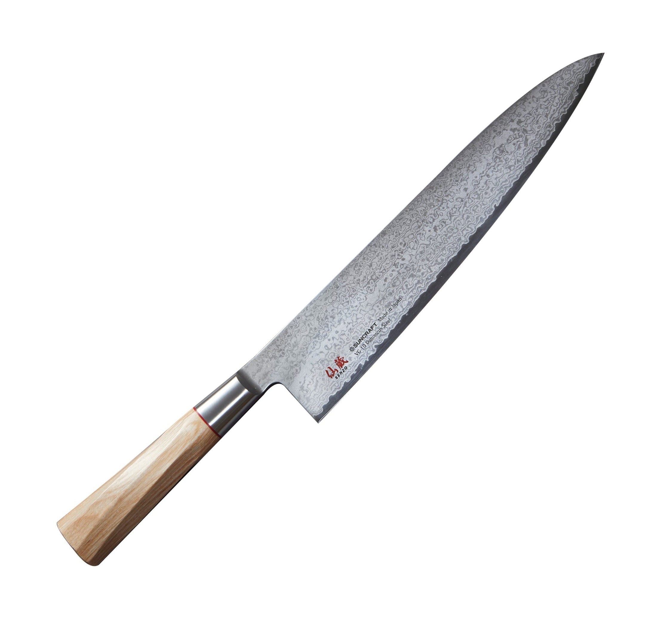 Senzo til 06 kokkens kniv, 24 cm