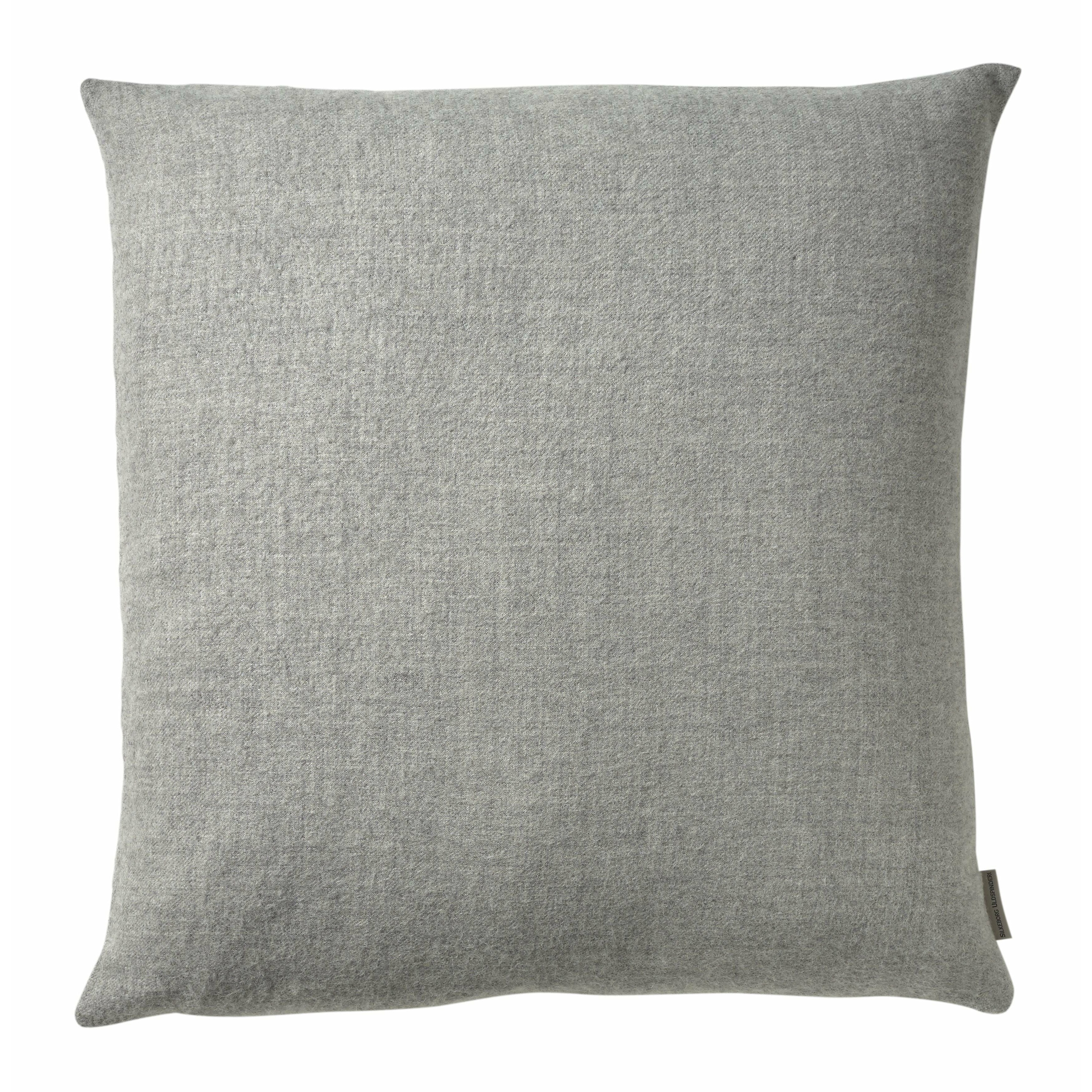 Silkorg Uldspinderi Arequipa Cushion 60 x60 cm, gris claro