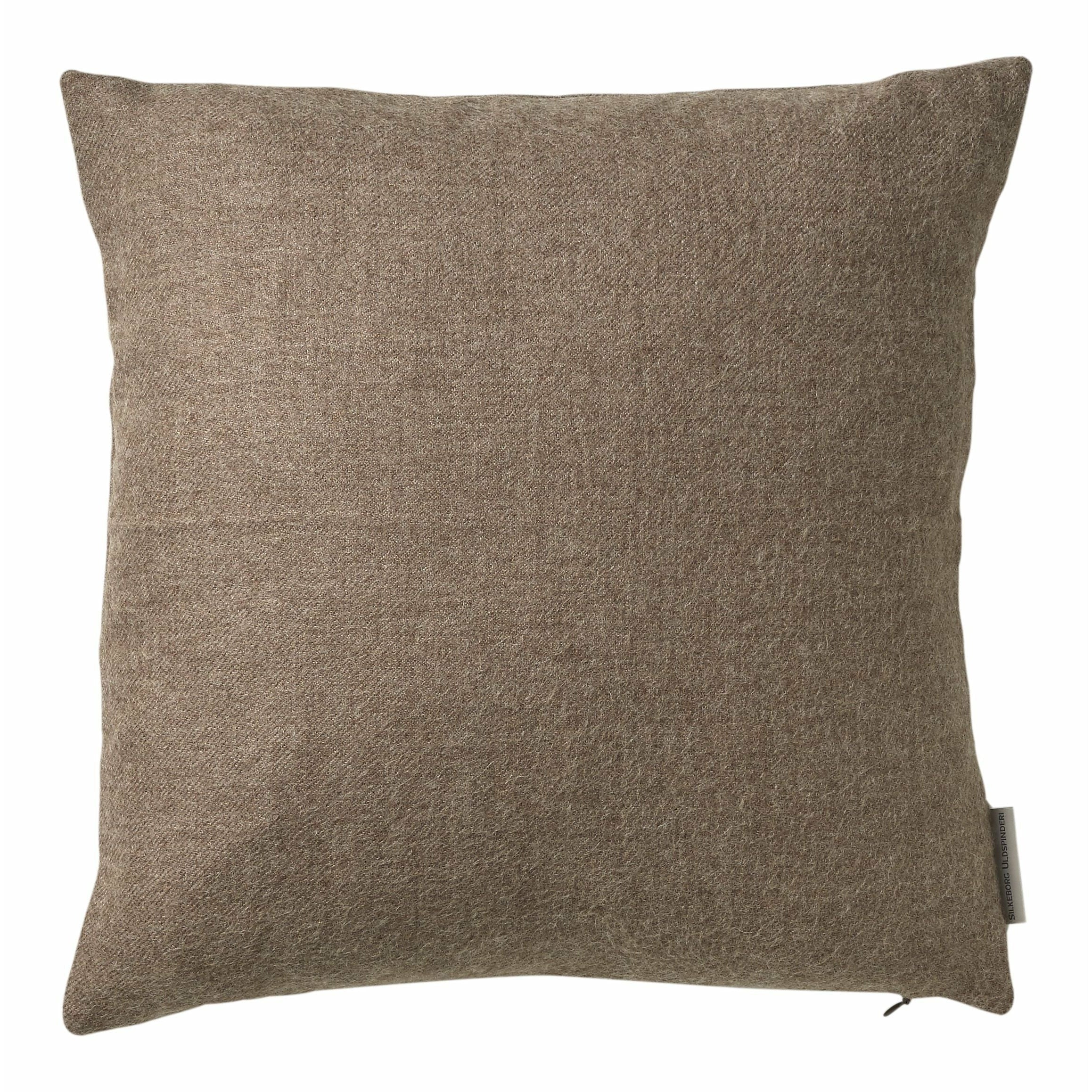 Silkeborg Uldspinderi Arequipa Cushion 60 x60 cm, noix brun