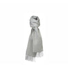 Silkeborg uldspinderi arequipa sciarpa 30 x200 cm, grigio chiaro