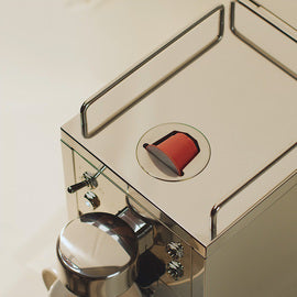 Sjöstrand Machine à capsule expresso, acier inoxydable