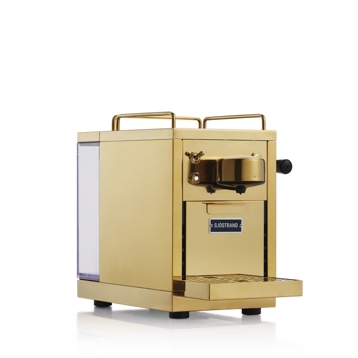 Sjöstrand浓缩咖啡胶囊机器，黄铜