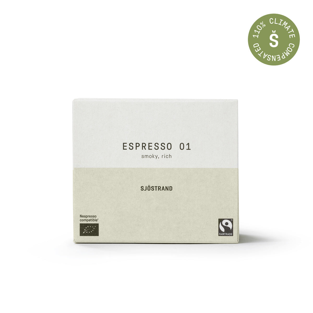 Sjöstrand Kaffeekapseln 10 Pack, Nr. 1 Espresso