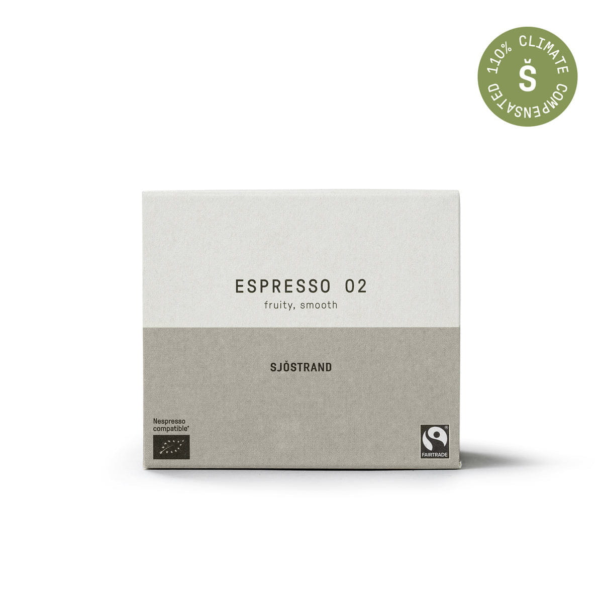 Sjöstrand Kaffeekapseln 10 Pack, Nr. 2 Espresso