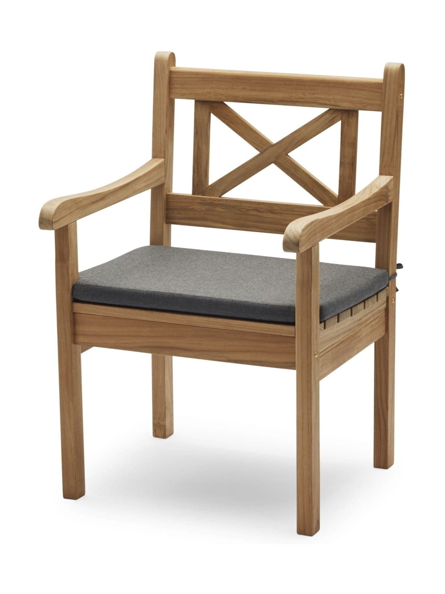 Skagerak Seat Cushion For Skagen Chair, Charcoal