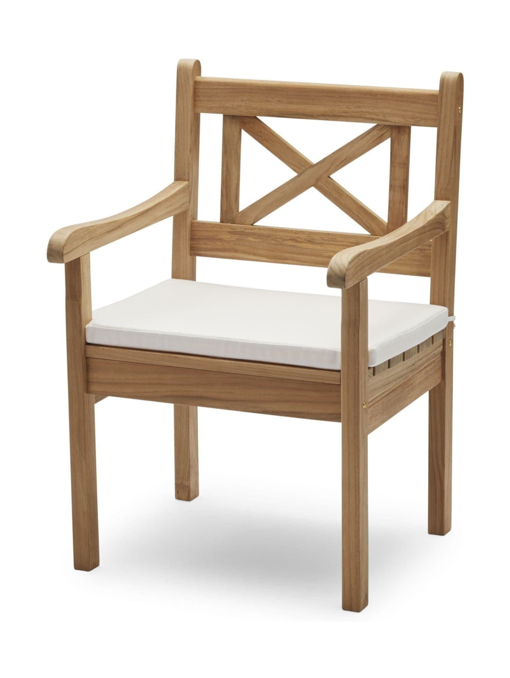 Cojín de asiento de Skagerak para silla skagen, blanco