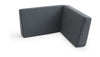 Skagerak Back Cushion per il modulo angolare tradizionale, carbone