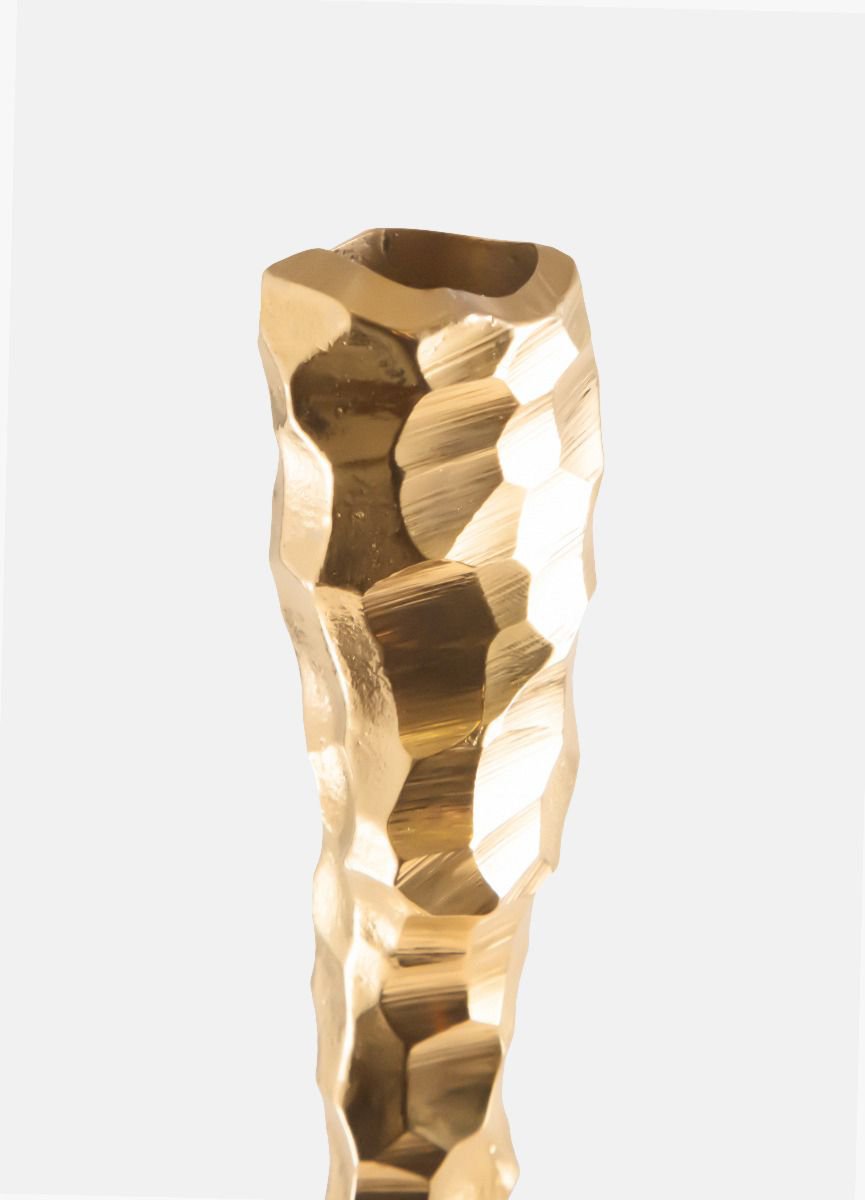 Skultuna不透明的蜡烛持有者黄铜，大型