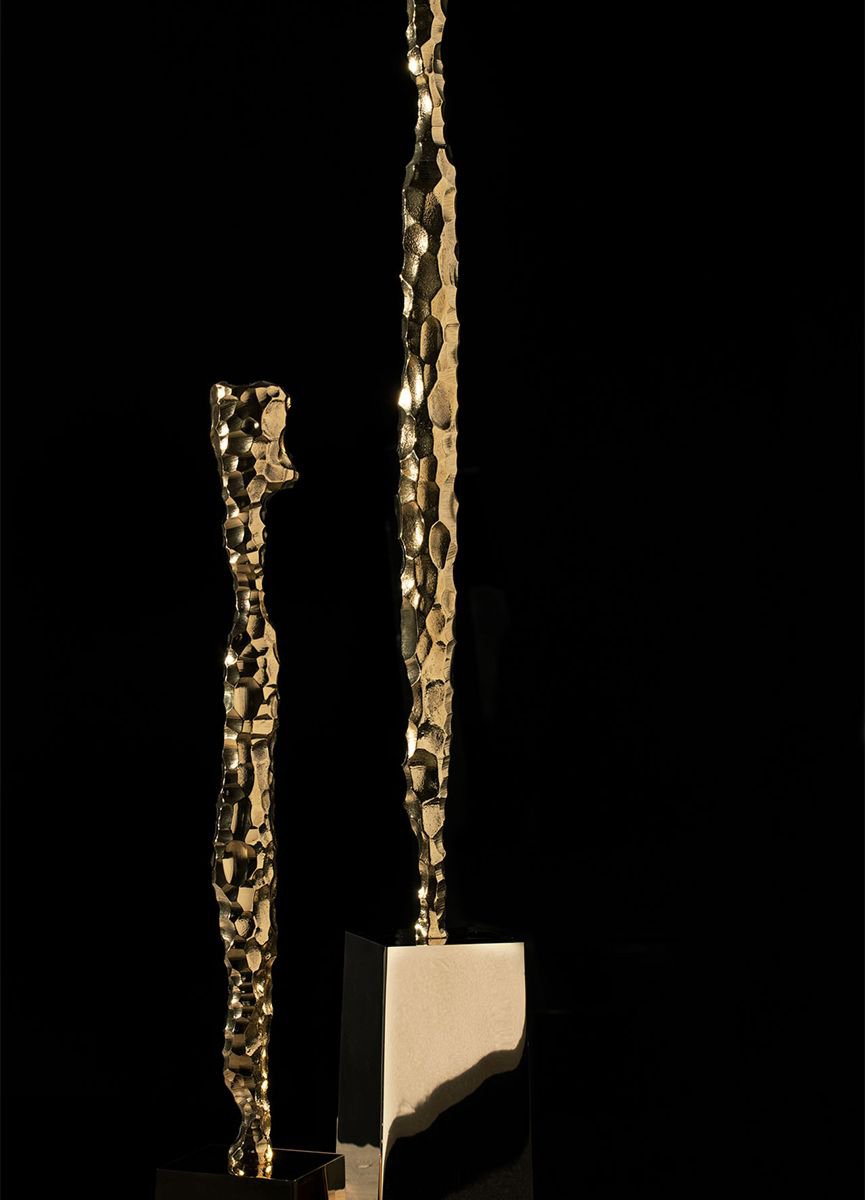 Skultuna Opque Candle Solder Brass, grande