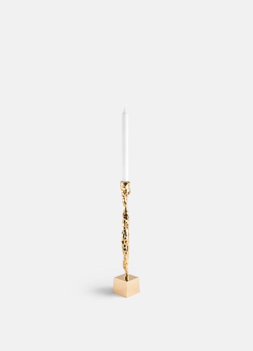 Skultuna Opque Candle Solder Brass, Medium