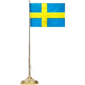 Skultuna Table Flag H 40cm Sweden