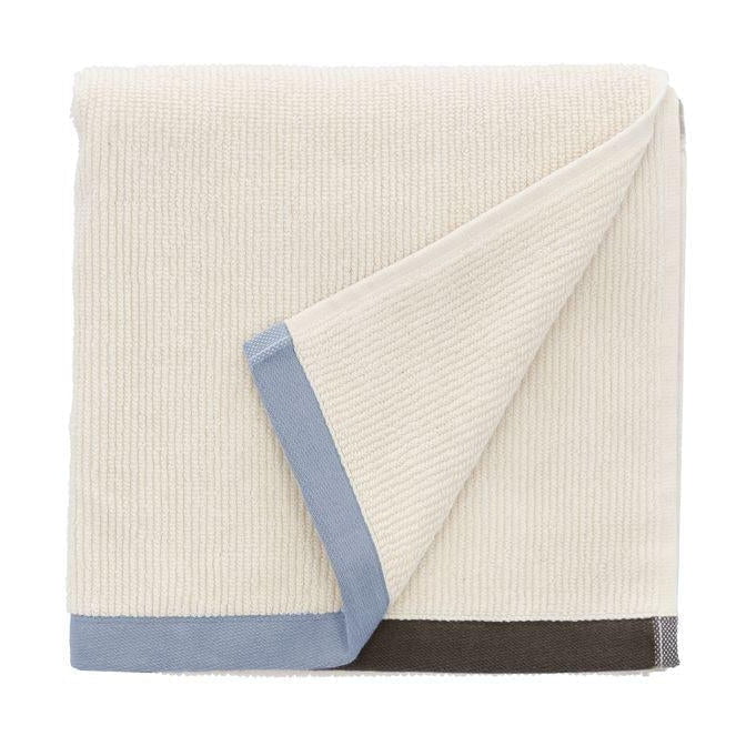 Södahl Contrast Towel 50x70, Sky Blue
