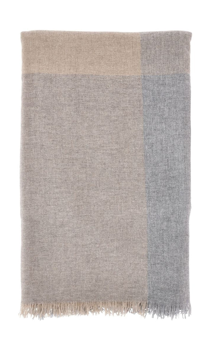 SödahlMerino毯子140x200厘米，灰色