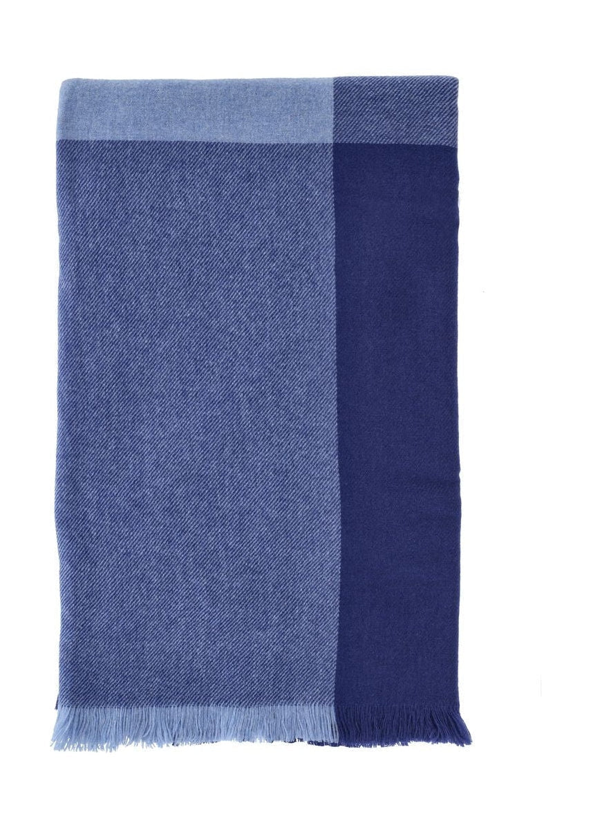 Södahl Merino coperta 140x200 cm, blu reale