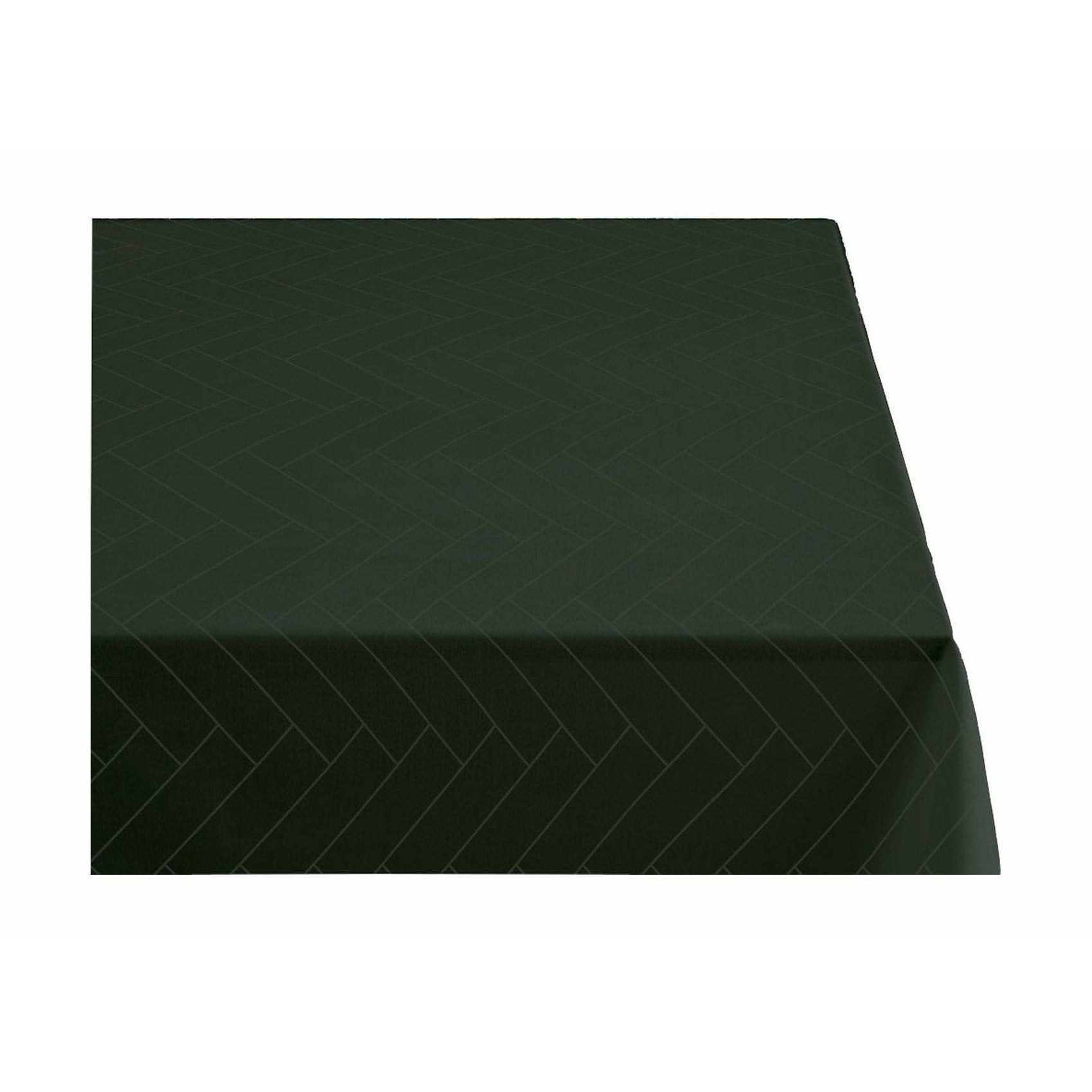 södahl露珠140x320瓷砖damask桌布，森林绿色