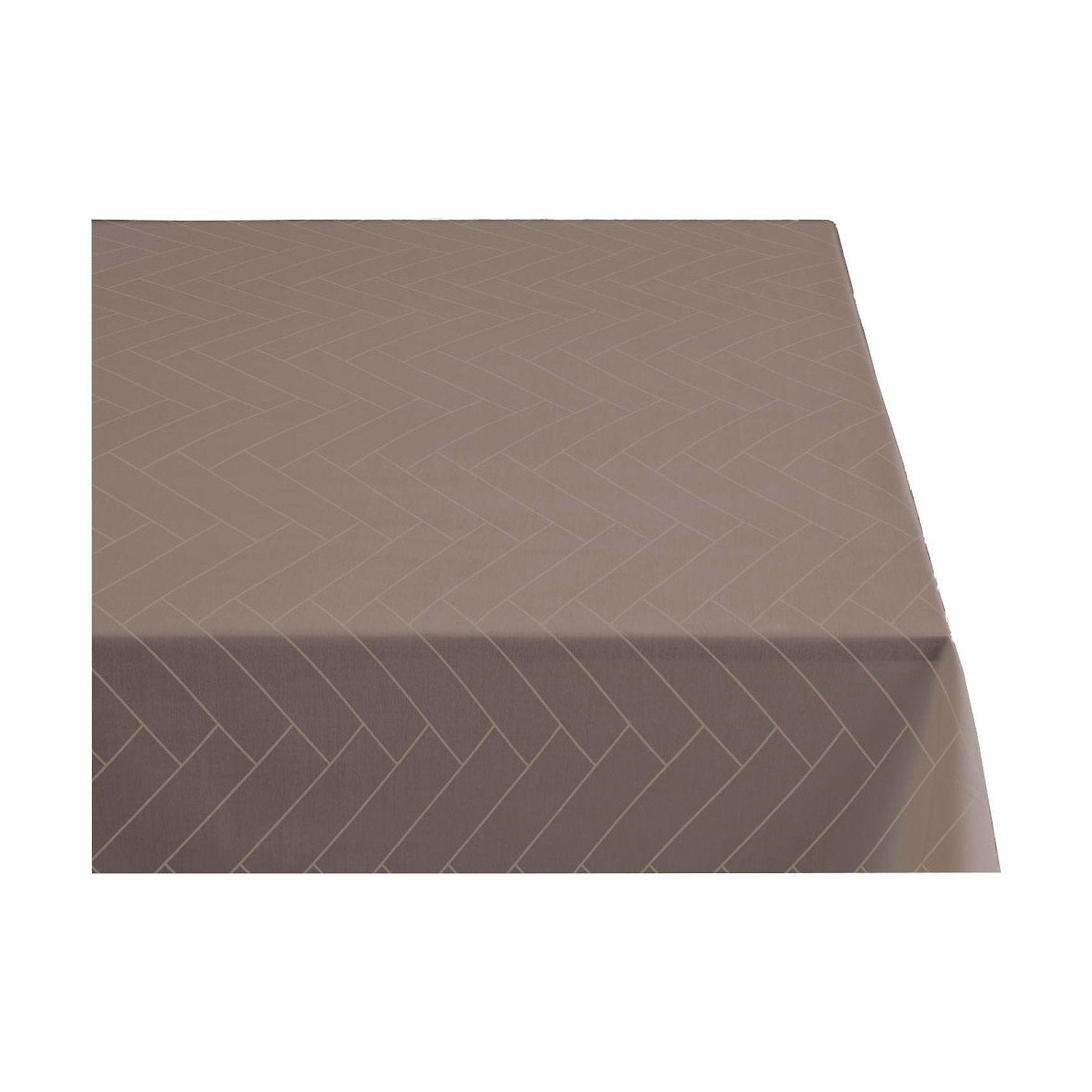 södahl瓷砖damask桌布140x370厘米，灰褐色
