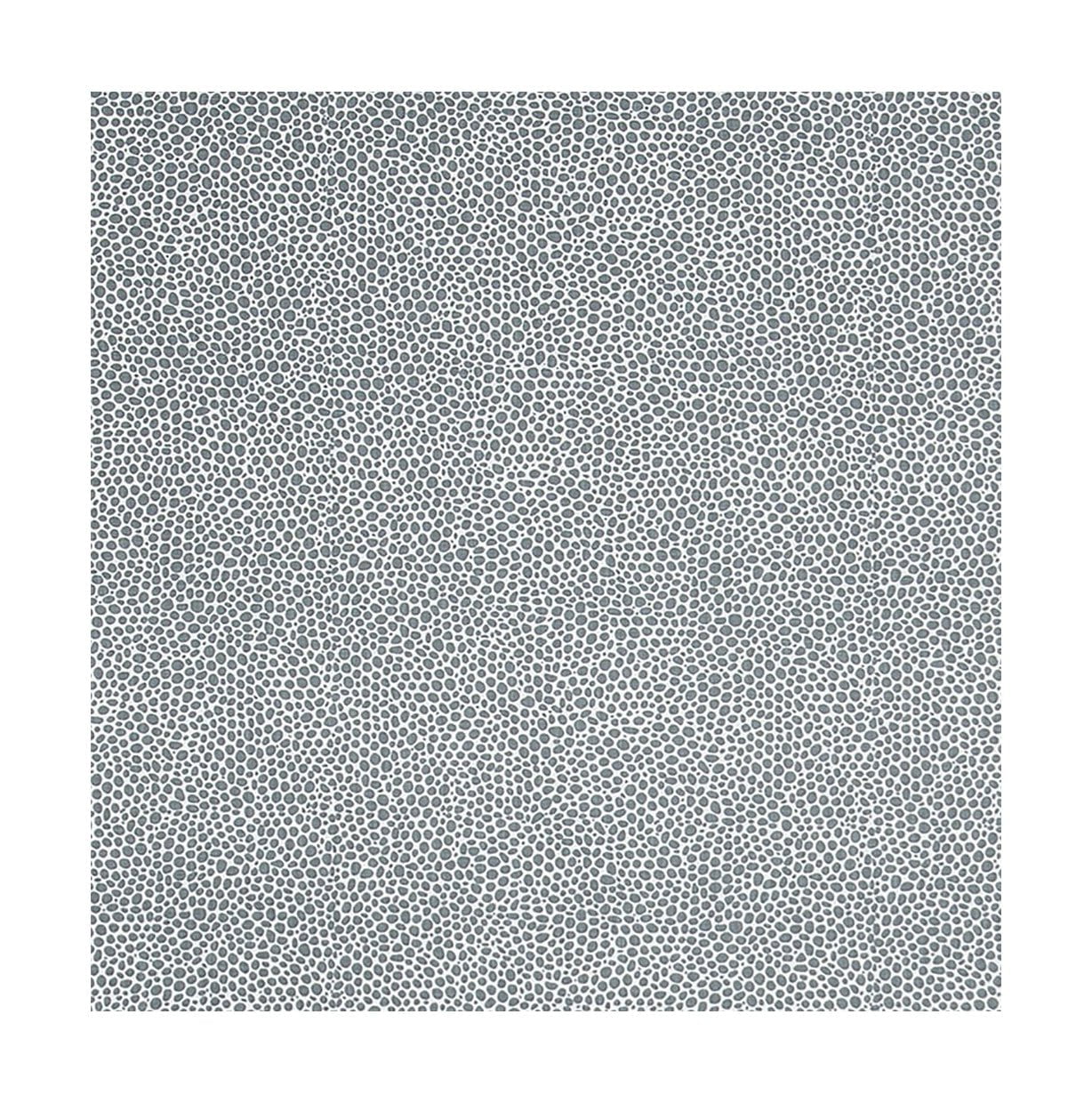 Spira dotte CTC -stof met acrylbreedte 145 cm (prijs per meter), rookblauw