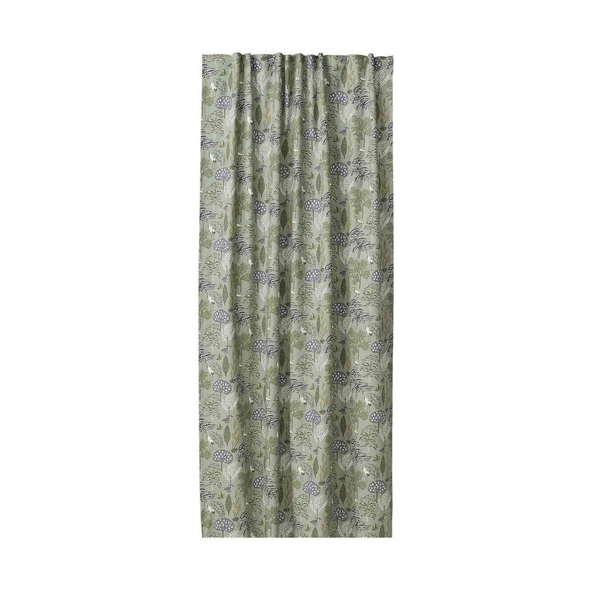 Spira Flora Vorhang mit Multiband, Grün