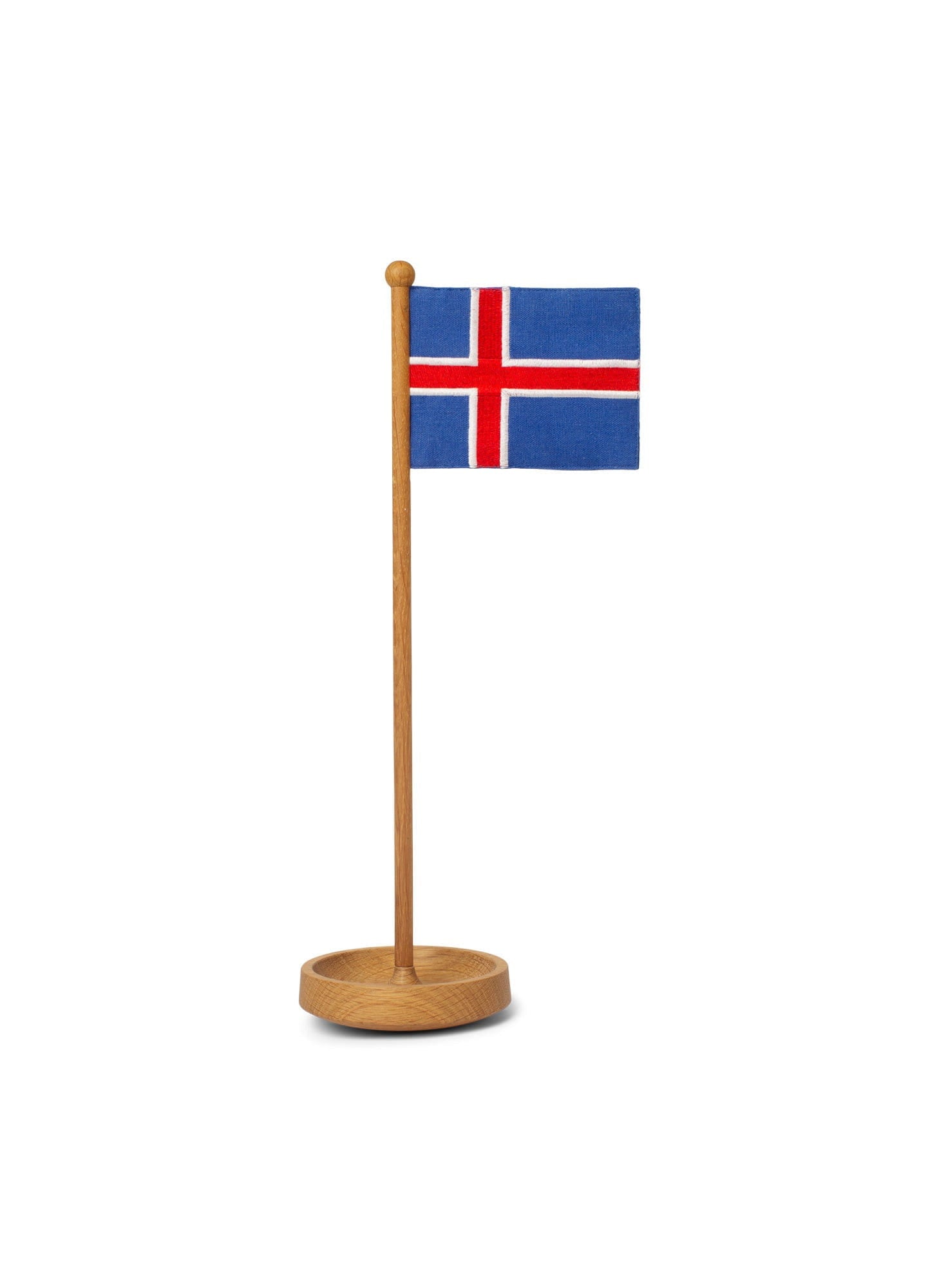 Bandera de mesa de primavera de Copenhague, bandera islandesa