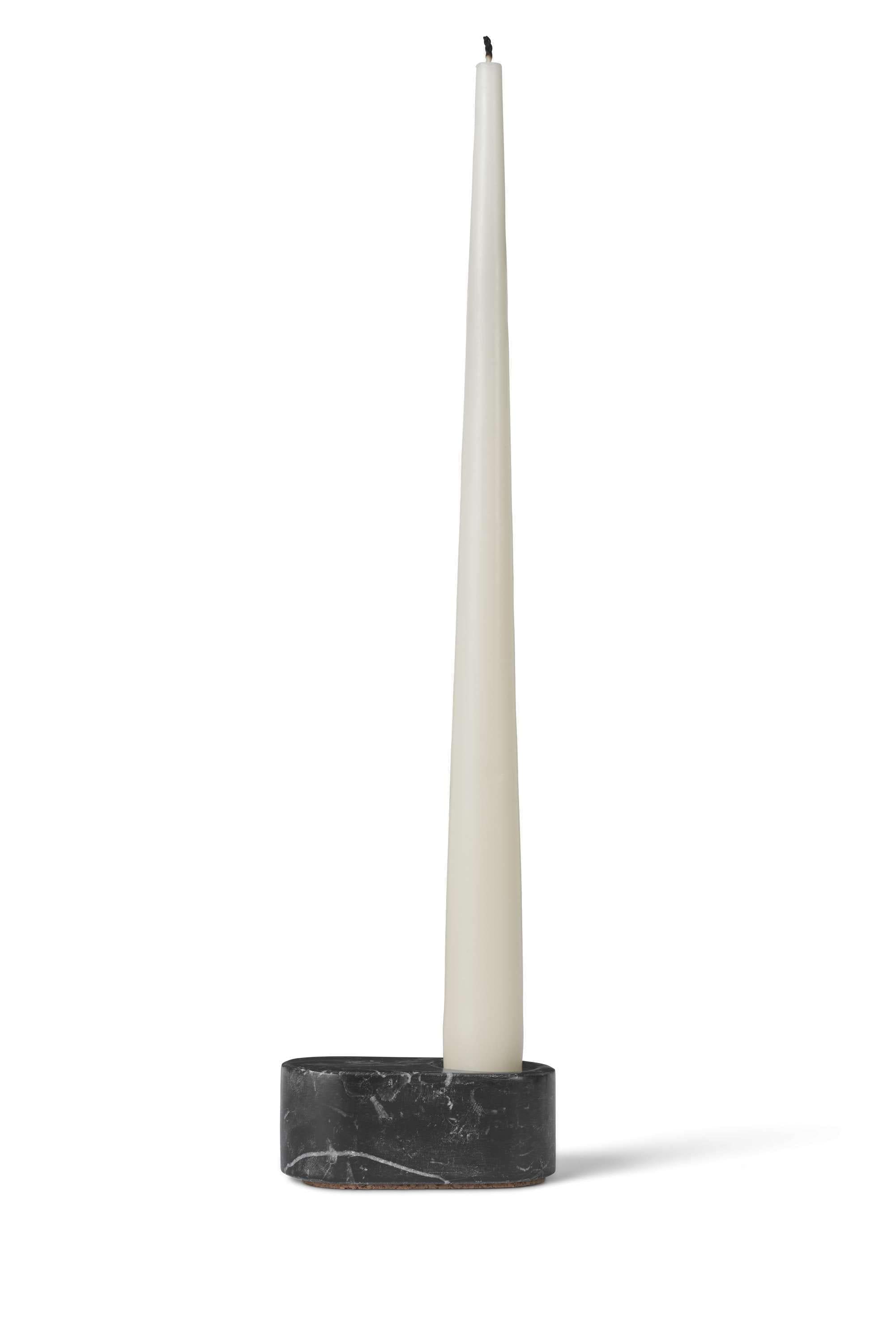 春季哥本哈根ovaali蜡烛支架，黑色