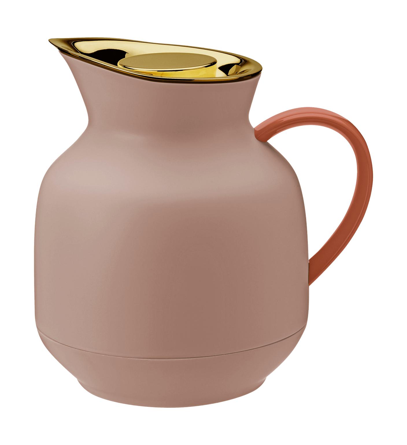 Stelton Amphora真空锅茶1 L，软桃子