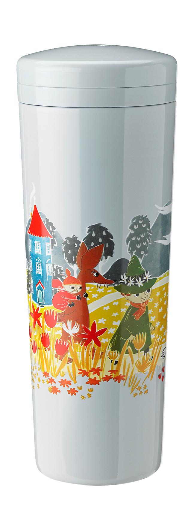 Stelton Bouteille Carrie Termo 0,5 L, Moomin Sky