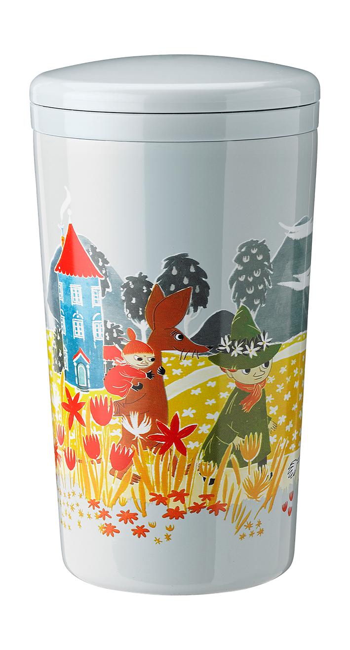 Stelton Carrie Thermo Taza 0.4 L, Moomin Sky