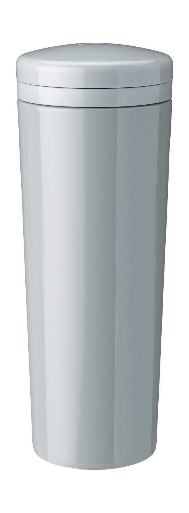 Stelton Carrie Thermosflasche 0,5 L, Hellgrau